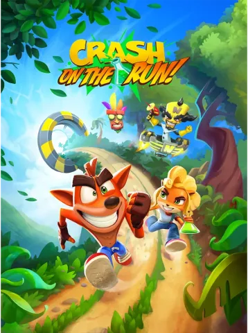 Crash Bandicoot: On the Run! poster