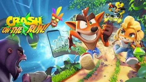 Crash On The Run promo art