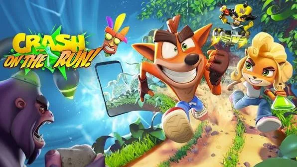 Crash On The Run promo art