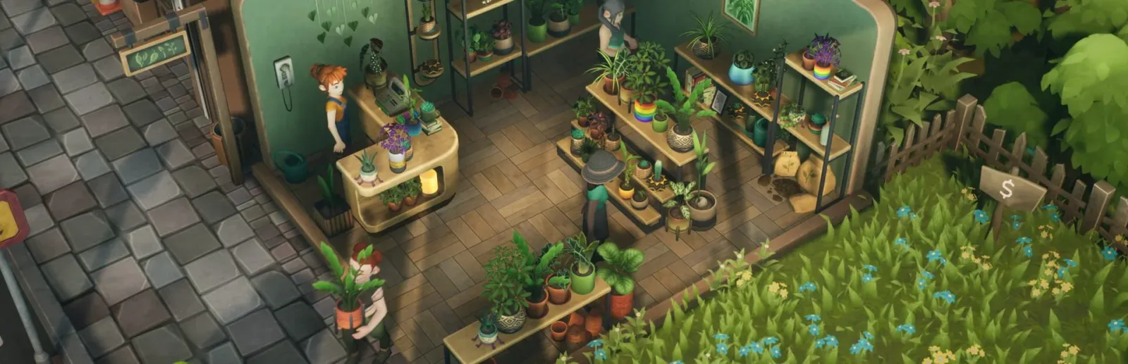 Leafy Corner banner