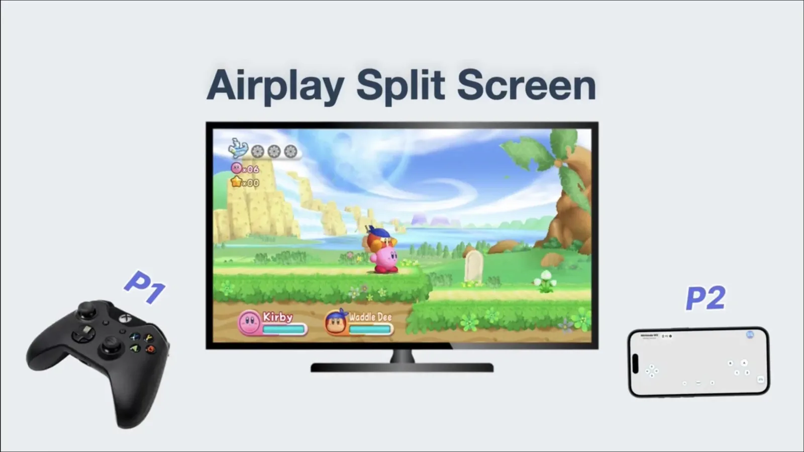 SUMEE airplay splitscreen